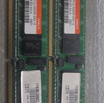 Ram DDR2 server 2x512MB used