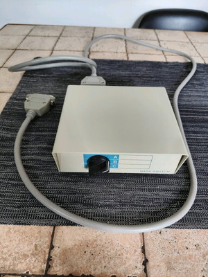Data Switch Box A-B-C vintage new
