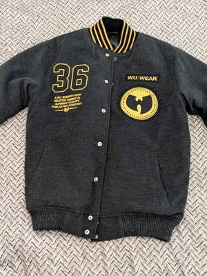 Wu Wear jacket gray size M like new