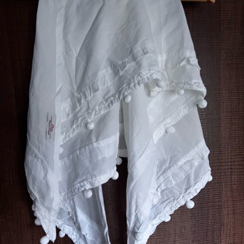 S.Oliver handkerchief new, 100% cotton, white