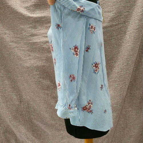 Papaya shirt 100% viscose like new, multicolor, size M
