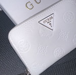 Guess white wallet
