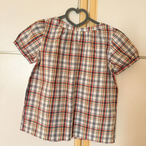 A.P.C. women's checked shirt size M like new, cotton