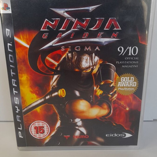 Ninja Gaiden Sigma Σ PS3 like new, English edition