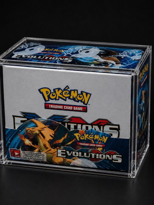 Acrylic Pokemon Booster Box Case new premium protection