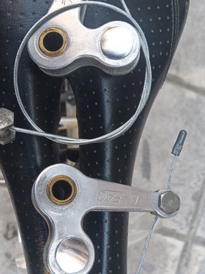 Peugeot T8 tandem city bicycle with MAFAC cantilever brakes
