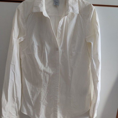 H&M Women's Shirt used, size XS, white