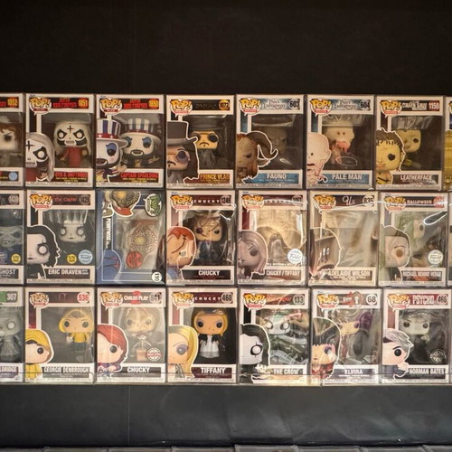 Funko Pop Horror Collection mint condition, complete set of 197