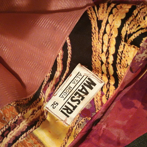 Maestri AltaModa No52 dress like new, colorful, asymmetrical summer