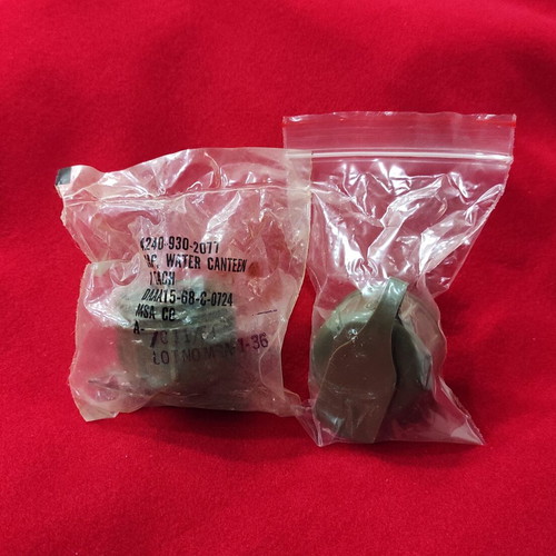 NBC Canteen Caps for Nuclear Biological Chemical War NATO Specs new