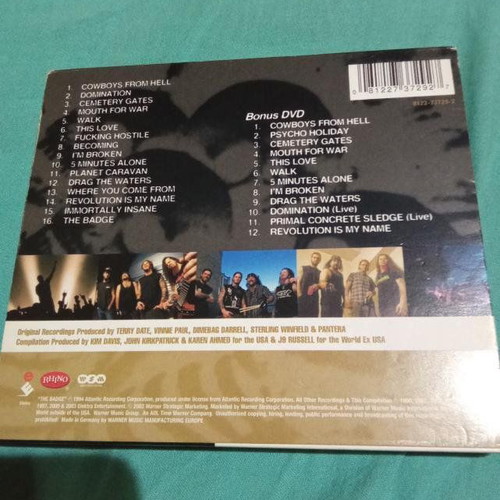 Reinventing Hell The Best Of Pantera 2CD like new, metal
