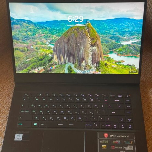 MSI GP66 Leopard gaming laptop RTX 3060, 16GB RAM, 1TB SSD