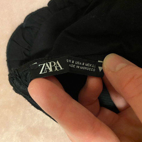 Zara blouse new, size small, black