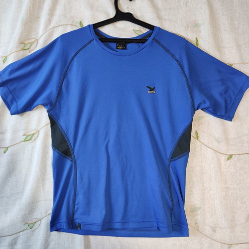 Salewa Dryton men's sports t-shirt size L blue like new