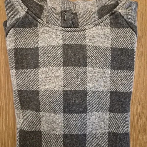 Carhartt WIP Hooded Labelle Sweat XS, grey black plaid hoodie