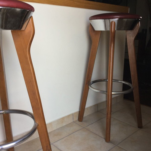 Stools used, pack of 4 pieces
