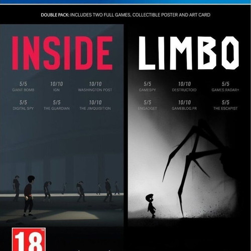 Inside + Limbo PS4 PAL new