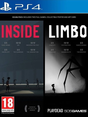 Inside + Limbo PS4 PAL new