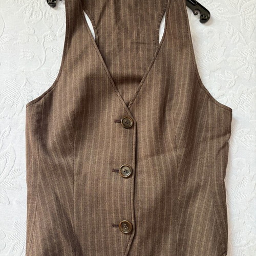 CarlaG vest and trousers like new, brown