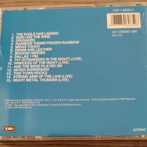 SAXON Best Of CD like new, rock