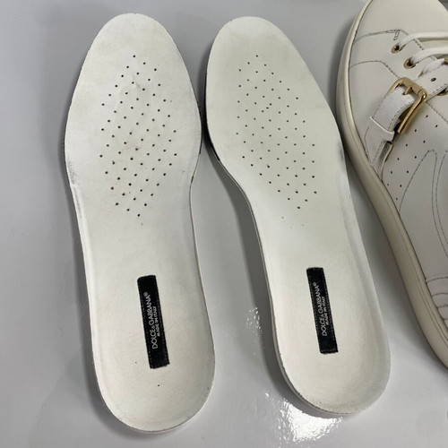 Dolce & Gabbana men leather sneakers like new, size 43