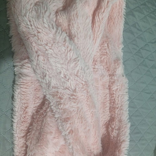 Pink Puffy Neck Scarf Like New
