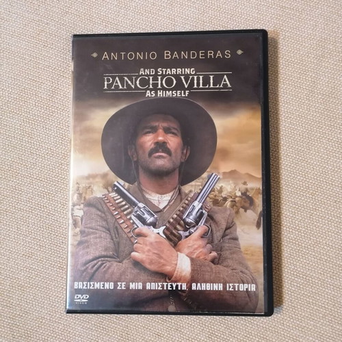 Pancho Villa DVD like new, action biography drama western