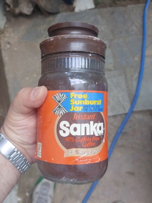 Sanka Καφές παλιά συσκευασία καινούργιο, σπάνια κλειστό