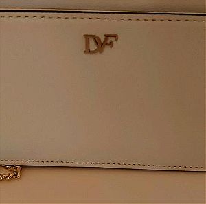 τσάντα δερμάτινη Diane von Furstenberg