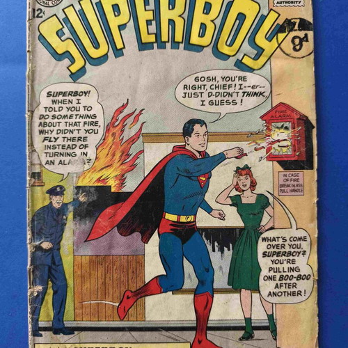 Superboy 105 comic book used condition