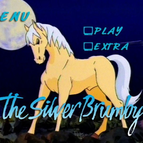 DVD Children's Movie The Silver Horse used, dubbed