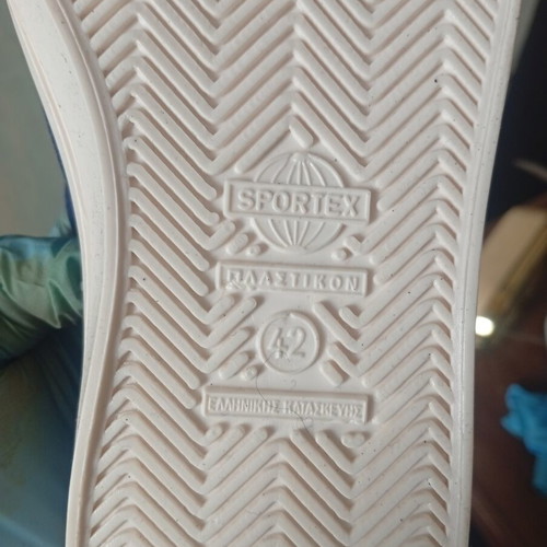 Vintage Sportex sneakers size 42, like new, blue and white