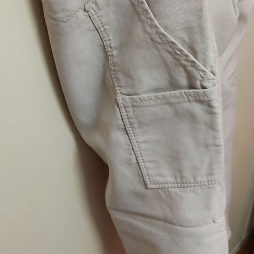 Massimo Dutti pants used, size L, white