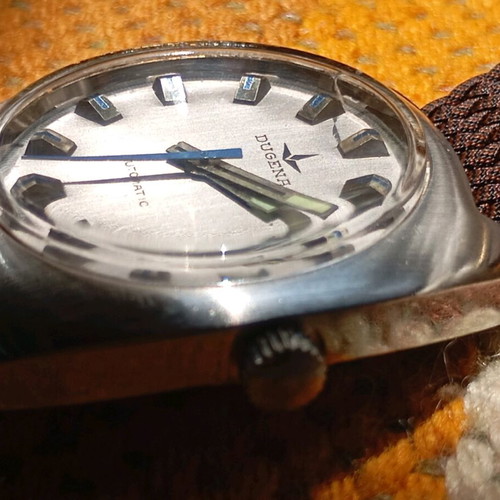 Vintage Dugena automatic watch used, diameter 37mm