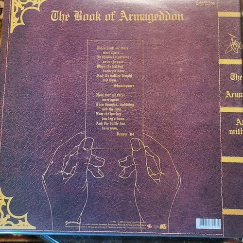 Venom At War With Satan transparent LP like new