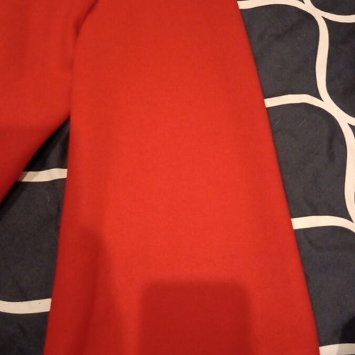 Women's coat like new, bright red, size XL