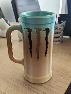 Monster Can Holder with Handle, new, oversized