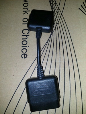 PlayStation 2 / 3 adaptor for PS2 controller used