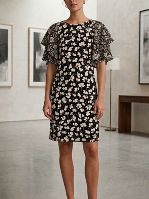 Ale Floral Dress size M like new, versatile two-way wear