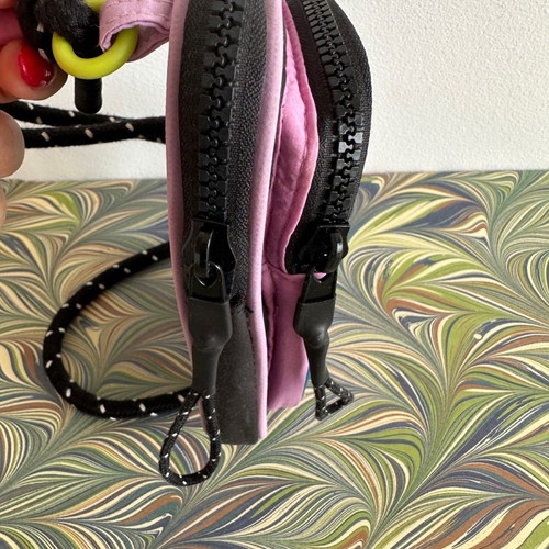 Zara phone bag with two zipped compartments used