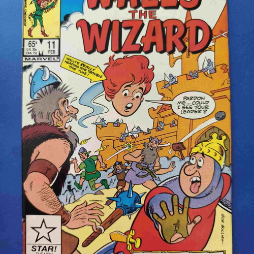 Wally the Wizard 11 comic book used, English