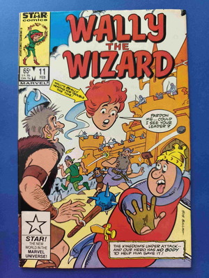 Wally the Wizard 11 comic book used, English