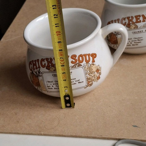 Knorr Chicken Soup large promotional mugs set of 2