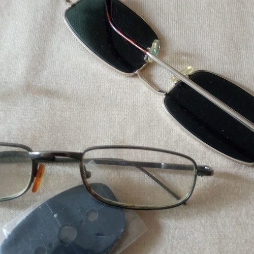 Glasses parts used, for spare parts