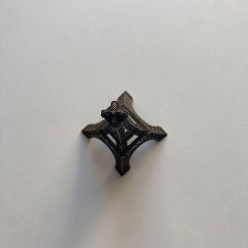 Bronze collectible Eiffel Tower replica used, 18 cm souvenir