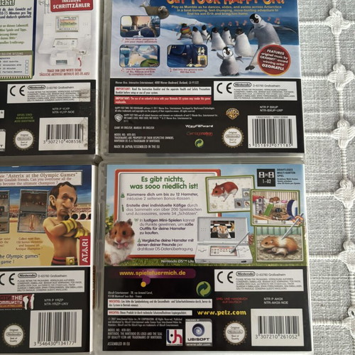 Nintendo DS 4 games bundle with manuals