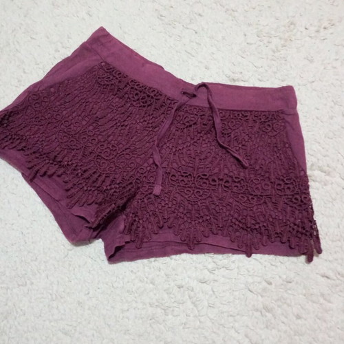 Purple shorts like new, size S