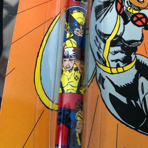 X-Men Jim Lee Art school set 10 coloured pencils and pen new Marvel Comics