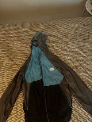 The North Face vintage colorblock hooded jacket