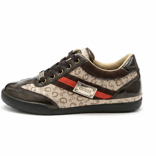 Guess sneakers used, size 36, brown